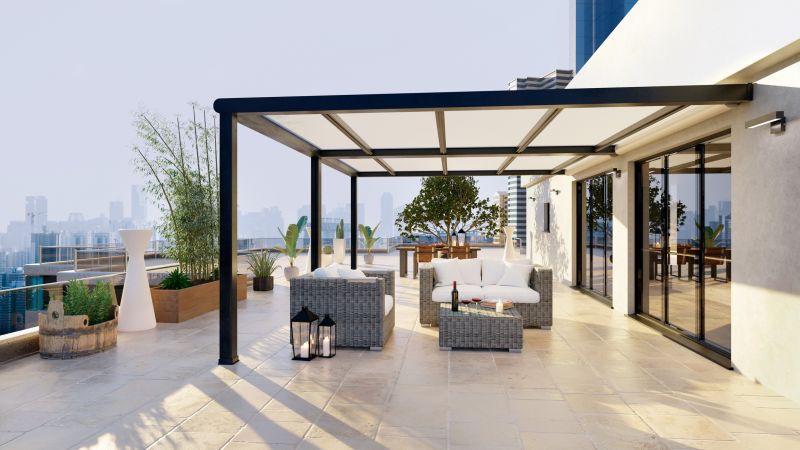 Porch Tile Installation
