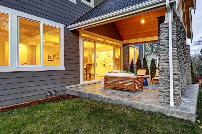 Porch Tile Installation